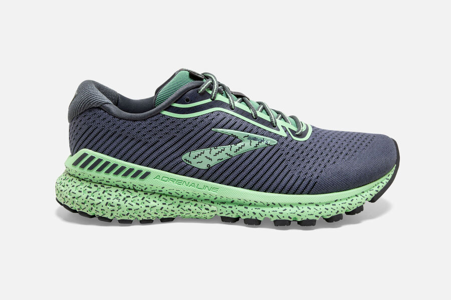 Zapatillas Running Brooks Adrenaline GTS 20 Mujer Azul Marino/Verde España TCRZ07832